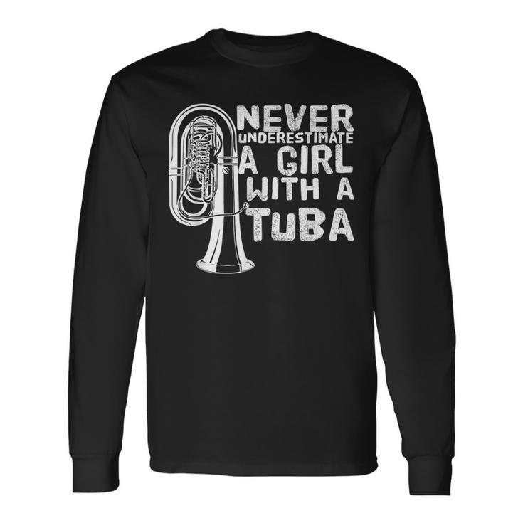 Tuba Player Long Sleeve T-Shirt