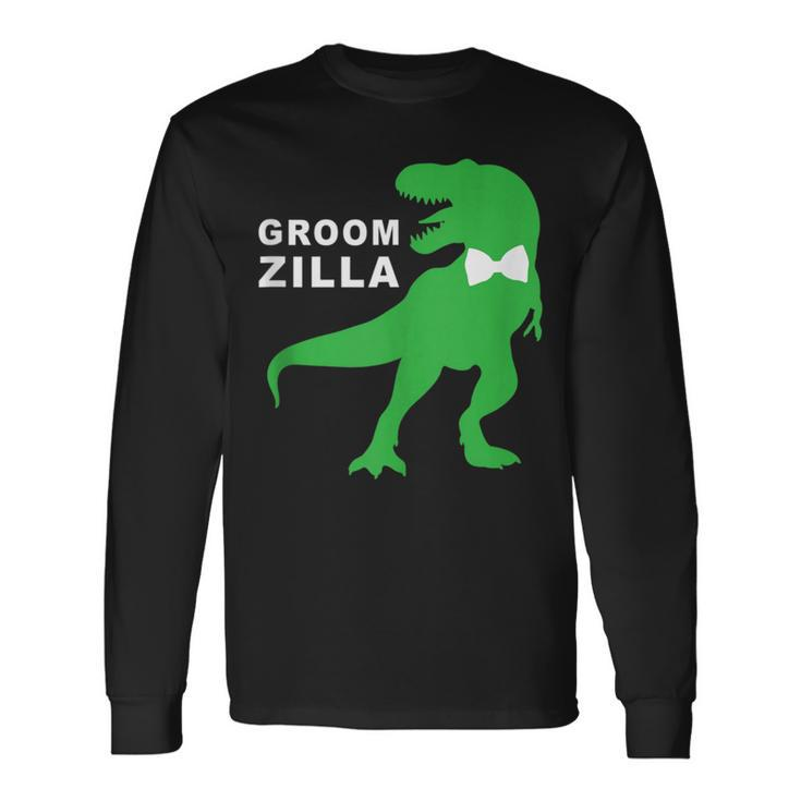 Wedding Groomzilla Groom Long Sleeve T-Shirt Gifts ideas
