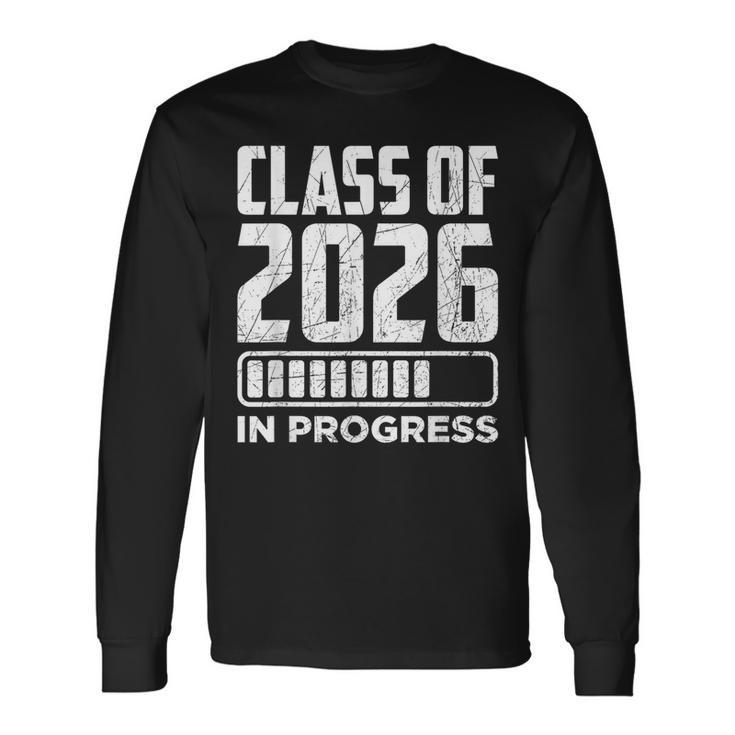 Future Graduation In Progress Class Of 2026 Long Sleeve T-Shirt