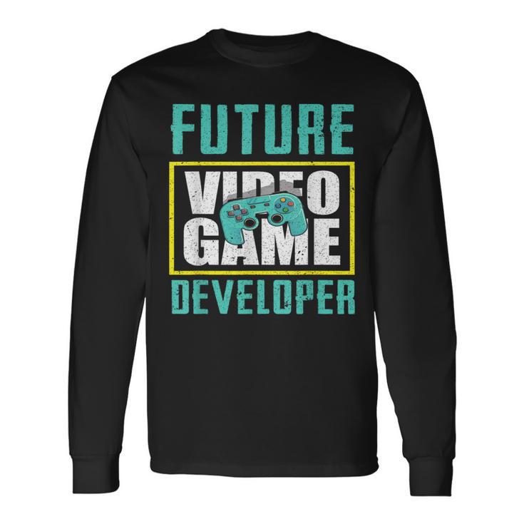 Future Video Game Developer Cool Game er Long Sleeve T-Shirt