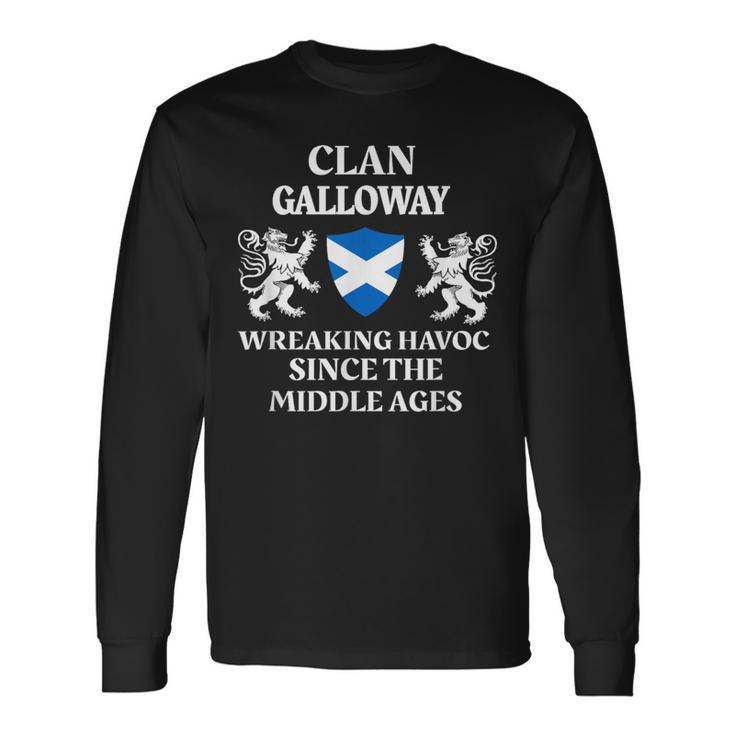 Galloway Scottish Family Clan Scotland Name Long Sleeve T-Shirt Gifts ideas