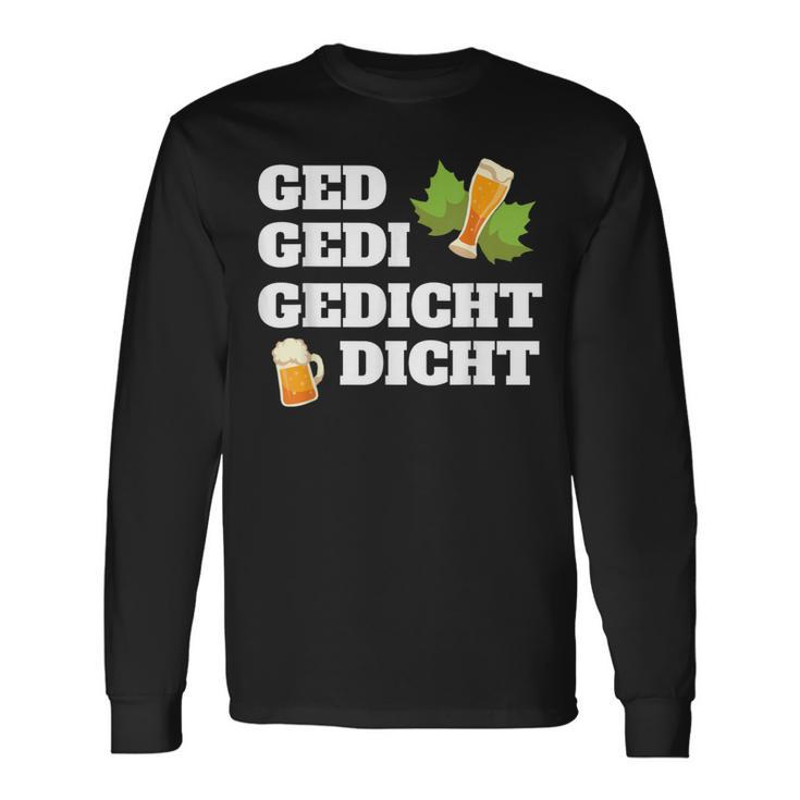 Gedi Word Game Firmgedi Taufdi Ged Langarmshirts Geschenkideen