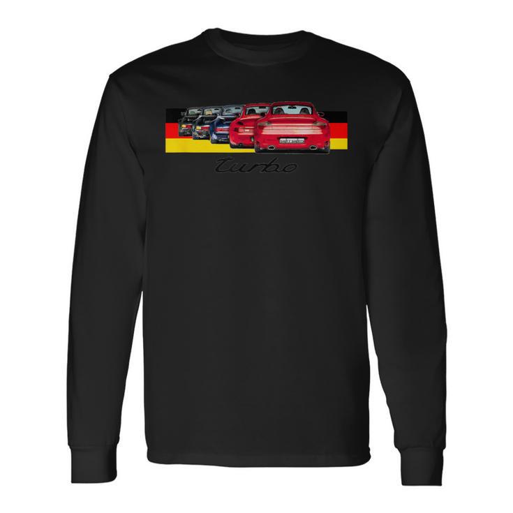 Generations – 911 Turbo 930 964 993 996 Inspired Long Sleeve T-Shirt