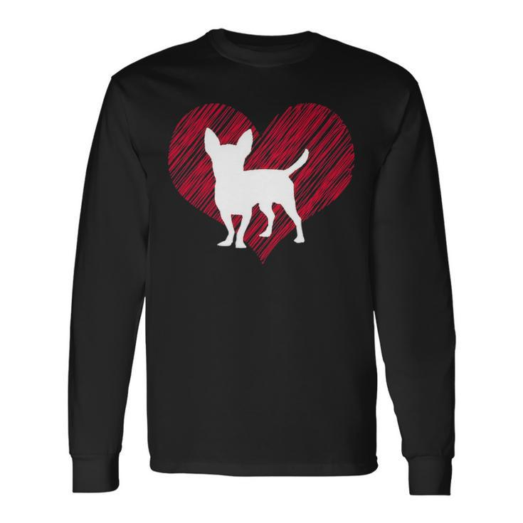 For Chihuahua Dog Lover Owner Parent Long Sleeve T-Shirt