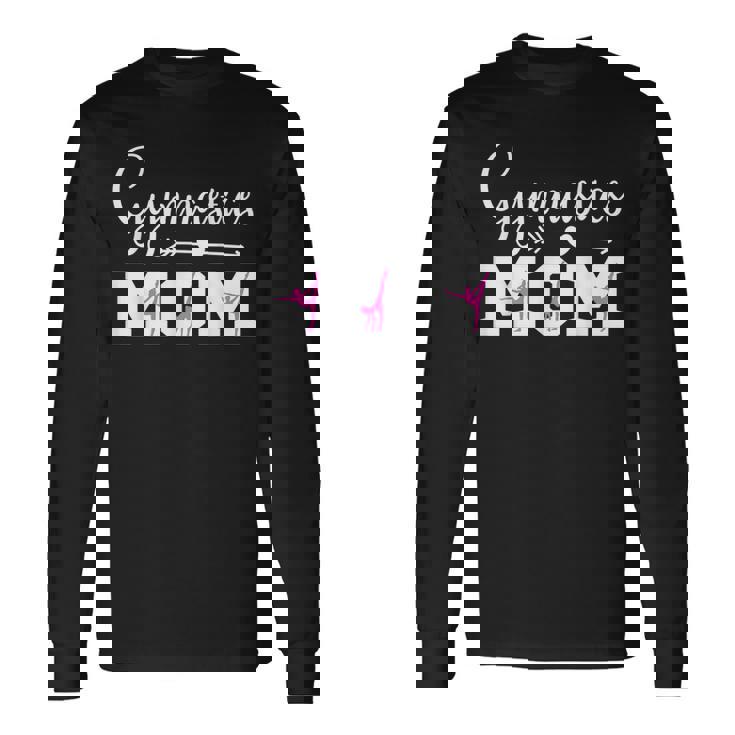 Gimnasia Mamá Lindo Gimnasta Padre Orgulloso Gimnasta Madre Camiseta Camiseta de manga larga