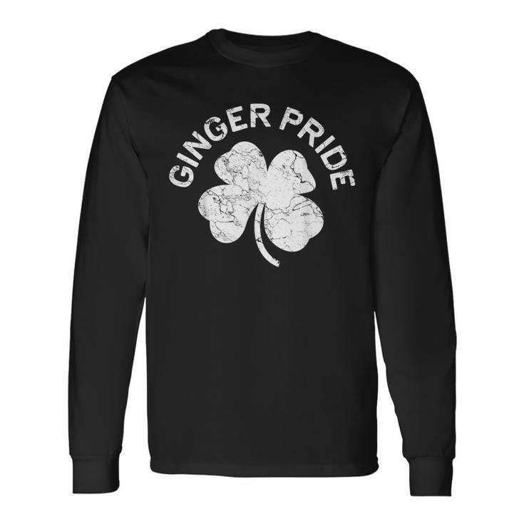 Ginger Pride St Patrick Day Long Sleeve T-Shirt