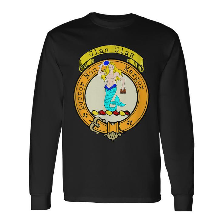 Glas Clan Scottish Crest Long Sleeve T-Shirt