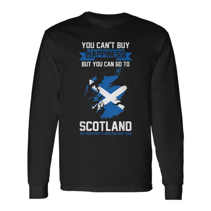 Glück Können Sie Nach Scotland Gehen Langarmshirts Geschenkideen