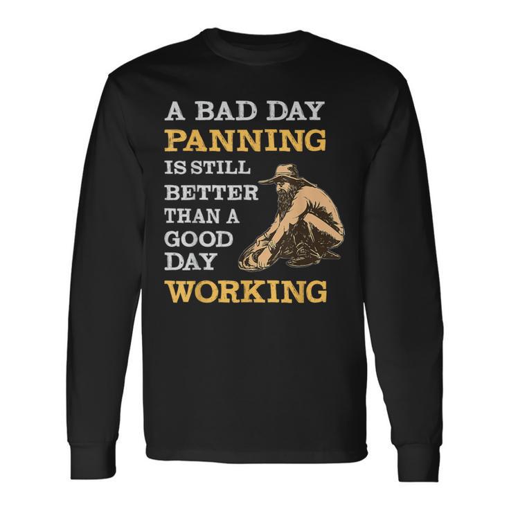 Gold Prospecting Long Sleeve T-Shirt