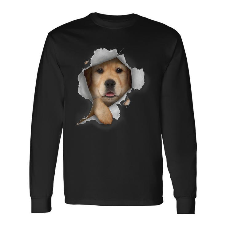 Golden Retriever Dog Dog Lover Golden Retriever Long Sleeve T-Shirt Gifts ideas