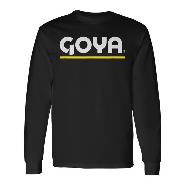 Goya Logo Long Sleeve T-Shirt