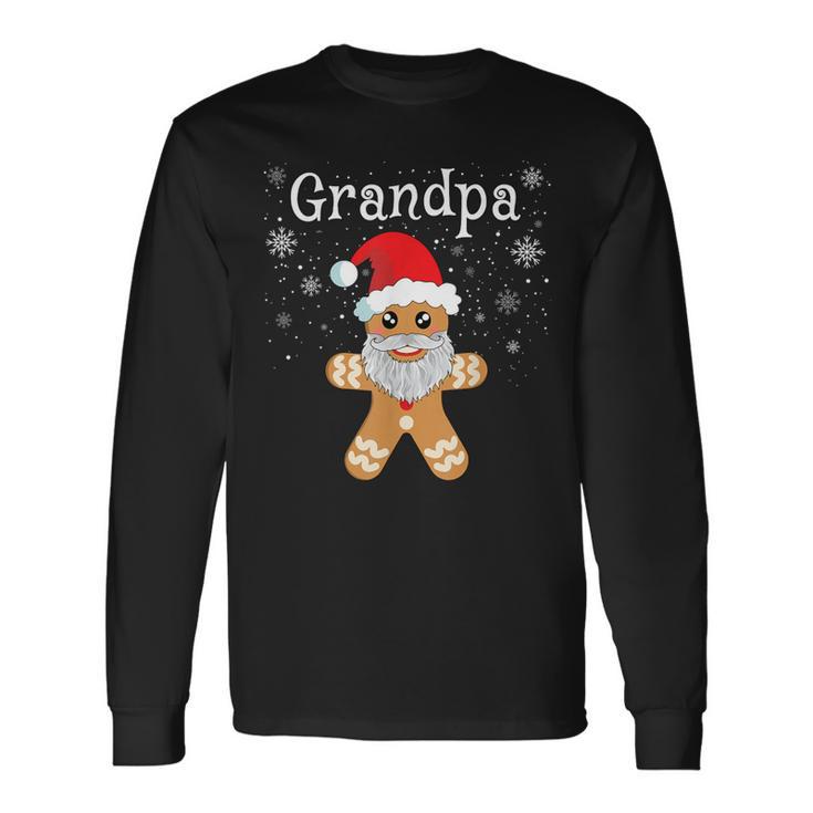 Grandpa Gingerbread Matching Christmas Long Sleeve T-Shirt