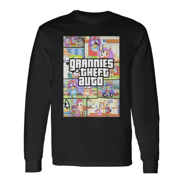 Grannies Theft Auto Long Sleeve T-Shirt Gifts ideas