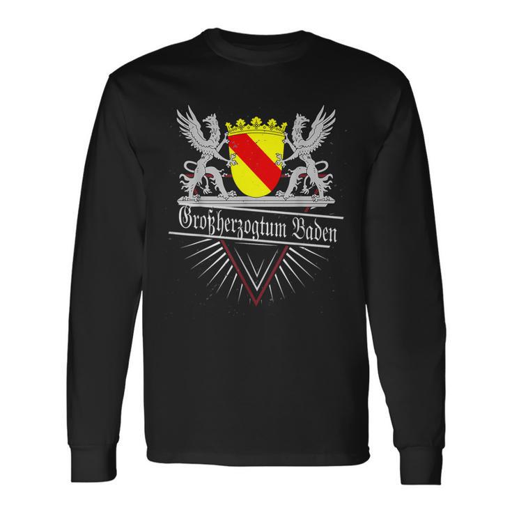 Great Duke Baden Badener From Badnerland Idea Langarmshirts Geschenkideen