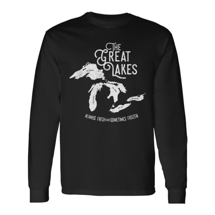 The Great Lakes Long Sleeve T-Shirt