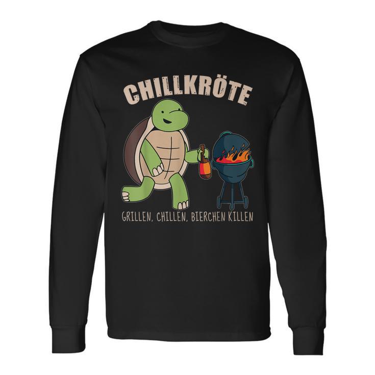 Grillen Chillen Bierchen Killen S Langarmshirts Geschenkideen