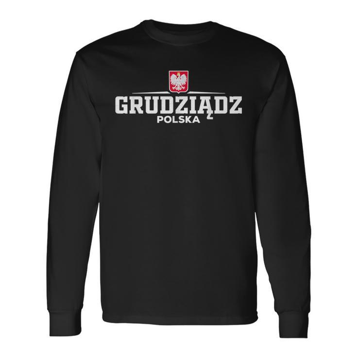 Grudziadz Polska Poland Langarmshirts Geschenkideen