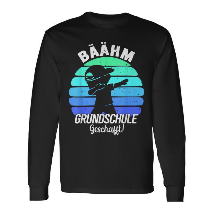 Grundschule Absolvent Abgänger Grundschule Abschluss 2024 Langarmshirts Geschenkideen