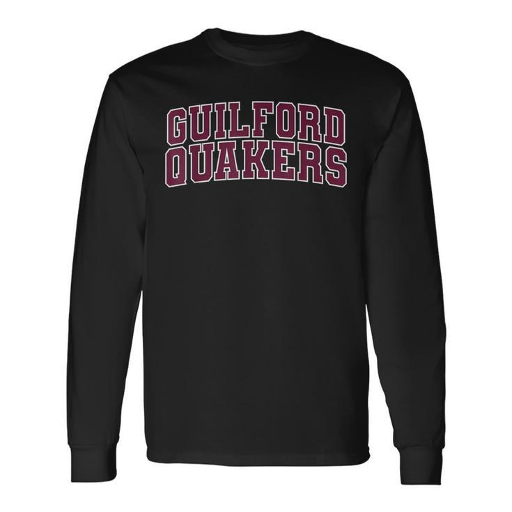 Guilford College Quakers 03 Long Sleeve T-Shirt