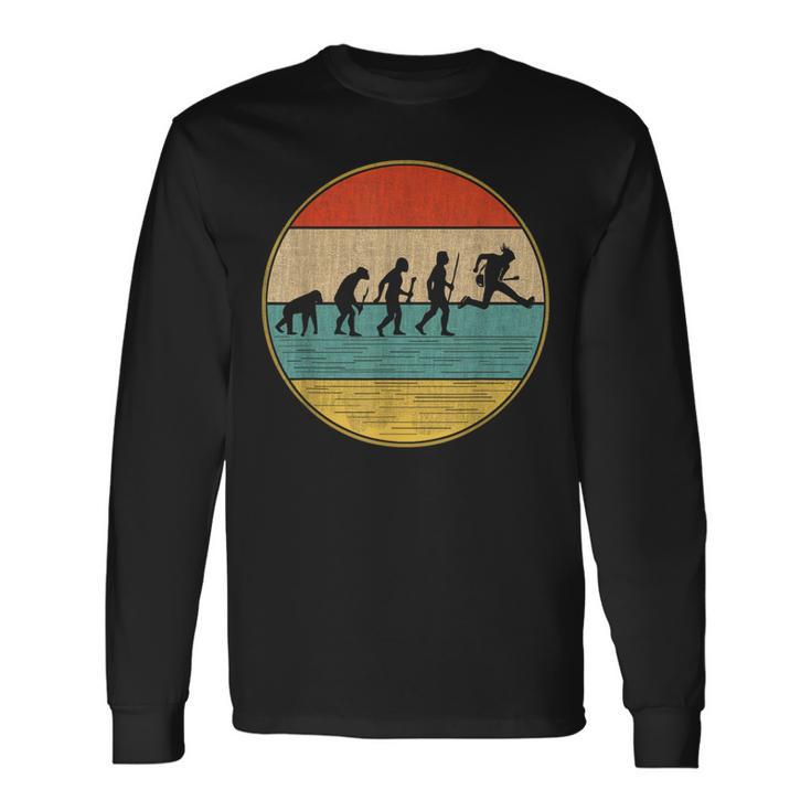 Guitar Evolution Guitarist Retro Vintage Long Sleeve T-Shirt