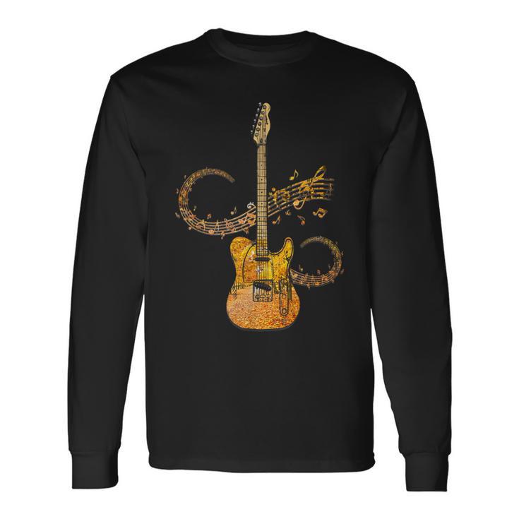 Guitar Guitar Player Langarmshirts Geschenkideen