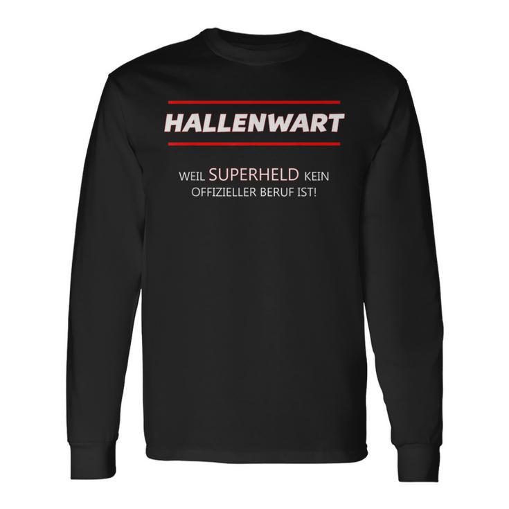 Hallenwart 'Weil Superhero' Langarmshirts Geschenkideen