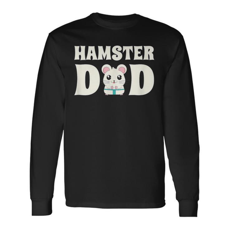 Hamster Dad Papa Hamster Owner Karate Langarmshirts Geschenkideen