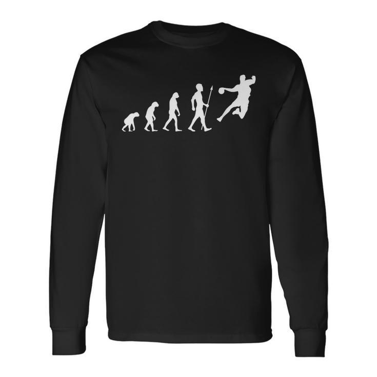 Handball Evolution Langarmshirts Geschenkideen