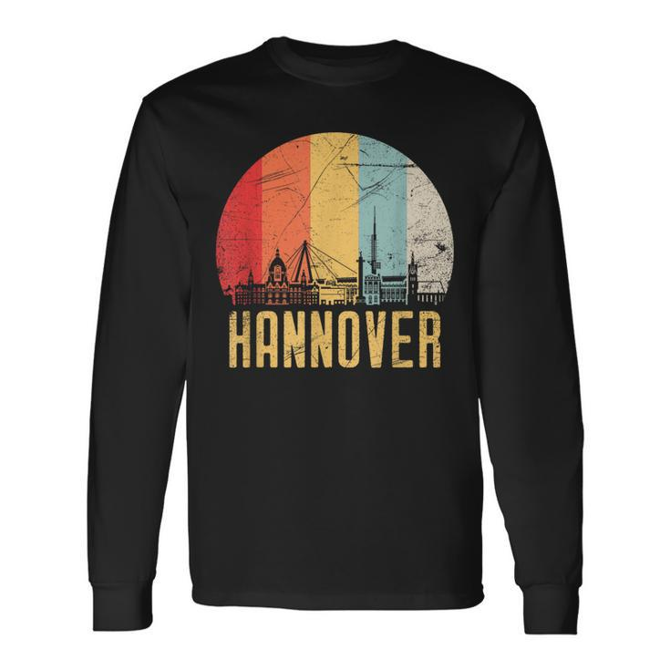 Hannover I 80S Retro Souvenir I Vintage Langarmshirts Geschenkideen