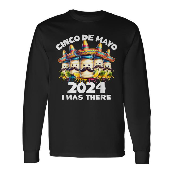 Happy 5 De Mayonnaise 2024 Cinco De Mayo Long Sleeve T-Shirt