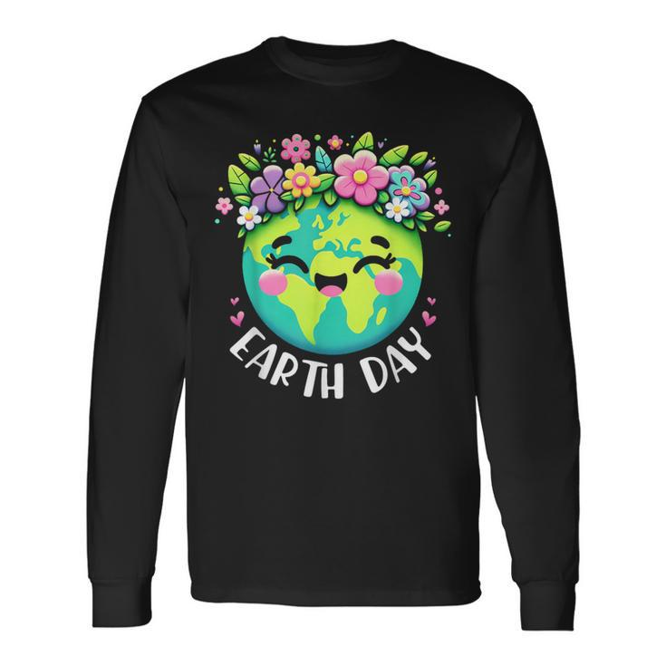Happy Earth Day 2024 Earth Day Make Everyday Earth Day Long Sleeve T-Shirt