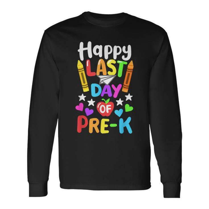 Happy Last Day Of School Pre-K Class Of 2024 Toddlers Long Sleeve T-Shirt Gifts ideas