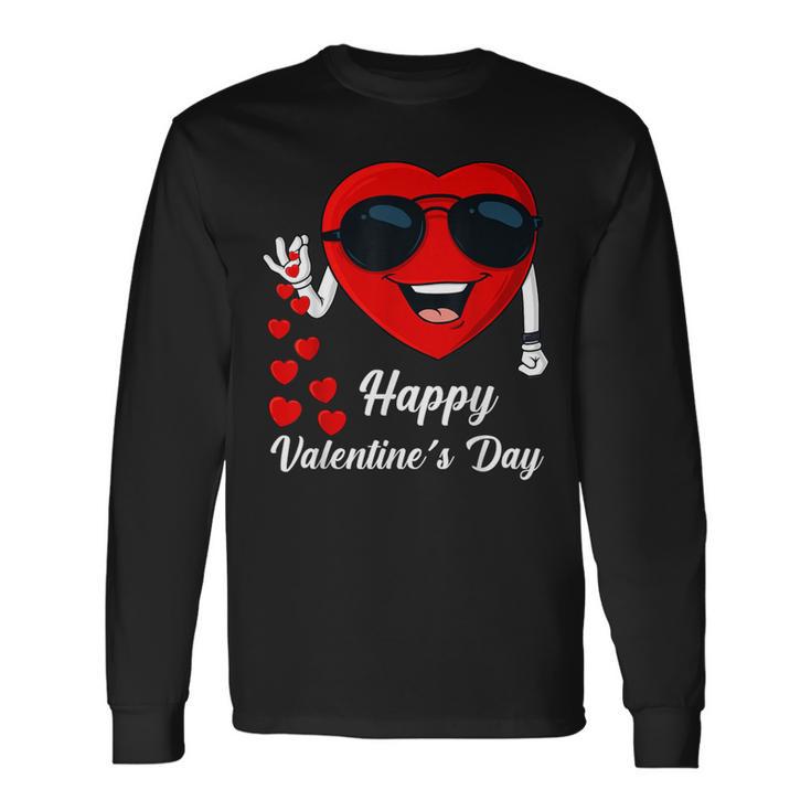 Happy Valentines Day Cute Heart Bae Salting Hearts Long Sleeve T-Shirt