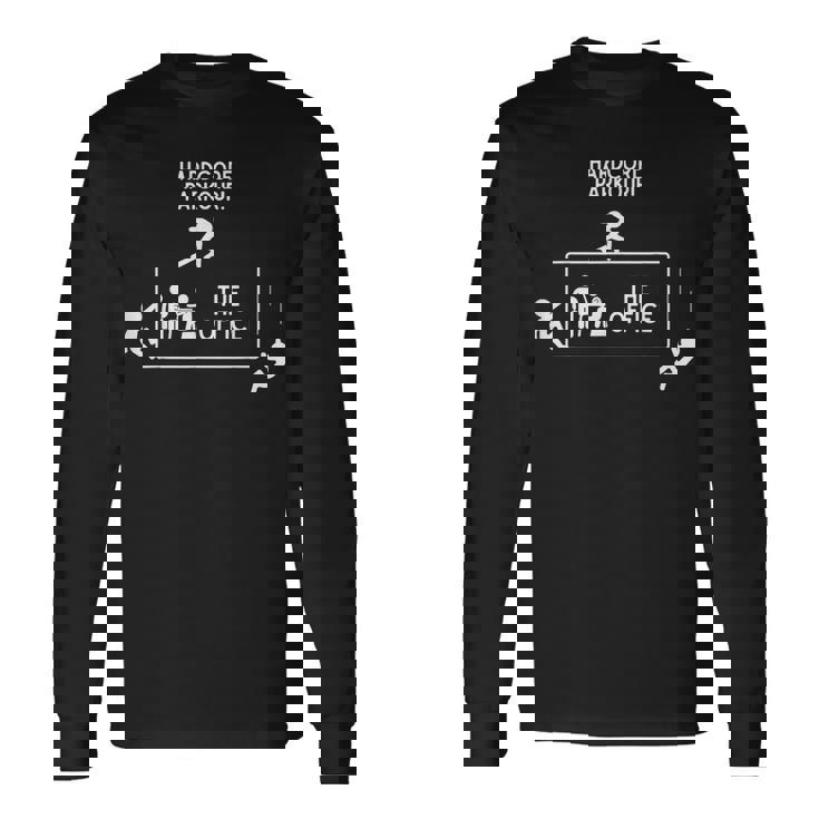 Hardcore Parkour La Oficina Camiseta de manga larga