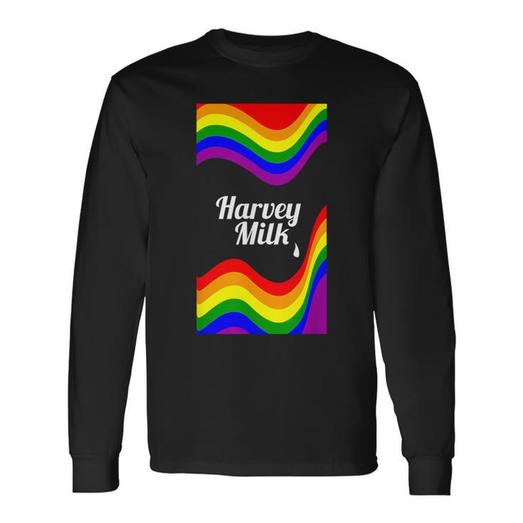 Harvey Milk Love Is Love Gay Pride Love Is Love Long Sleeve T-Shirt