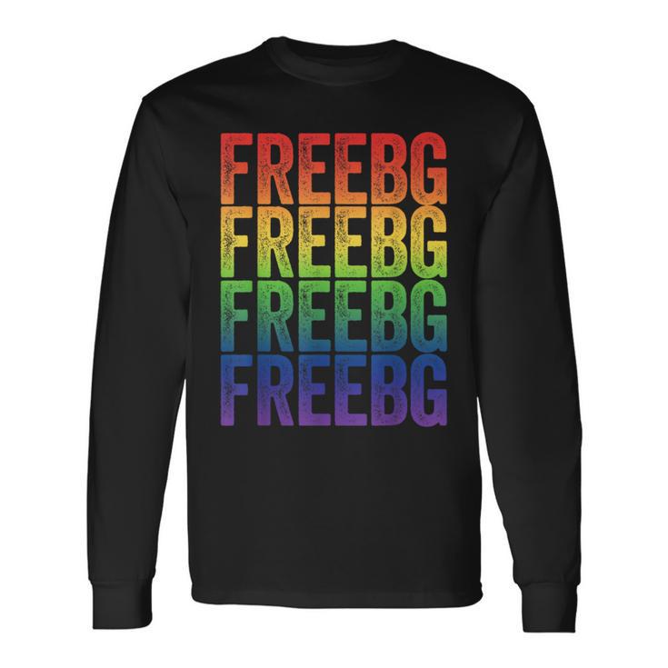 Hashtag Free Bg We Are Bg 42 Long Sleeve T-Shirt