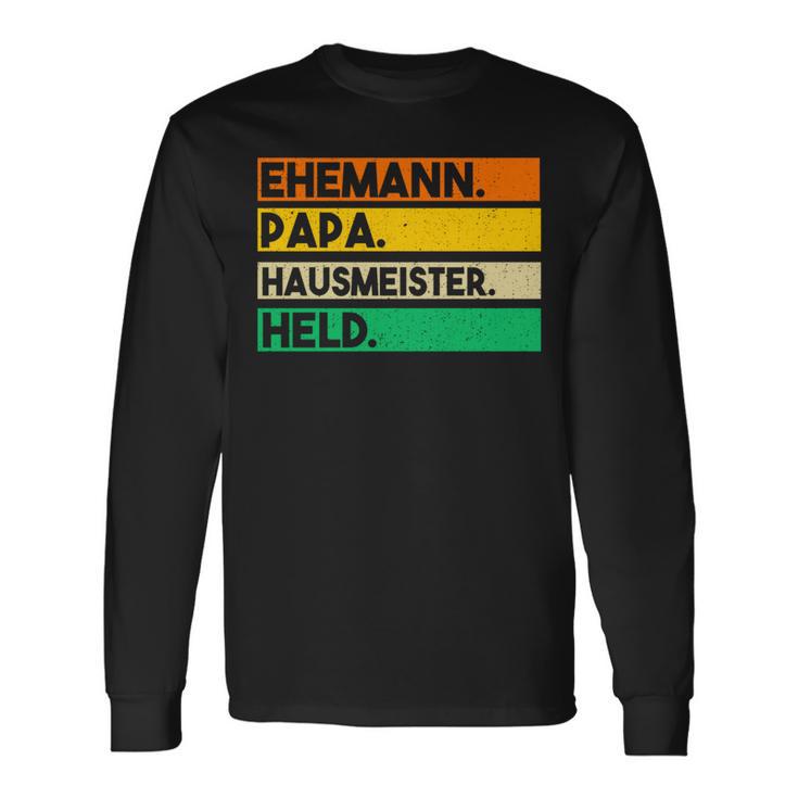 Hauswirt Papaateratertag Hausmeister Langarmshirts Geschenkideen