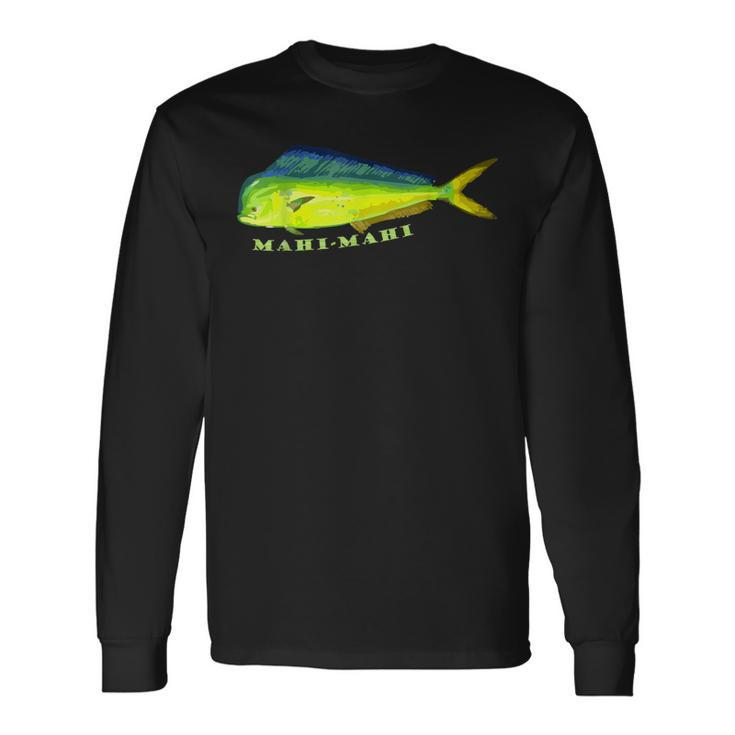 Hawaiian Mahi-Mahi Long Sleeve T-Shirt