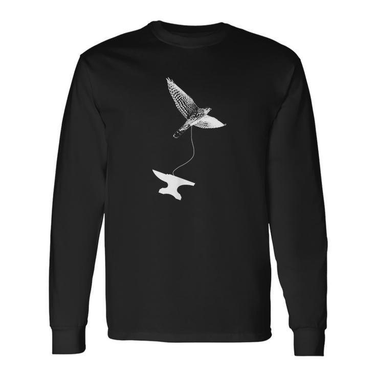 Heavy Falcon T Rocket Launch Parody Long Sleeve T-Shirt