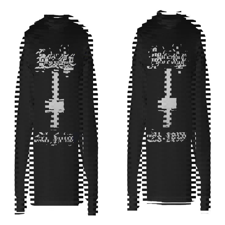 Helvete True Norwegian Metal Swedish Death Metal T-shirt à manches longues