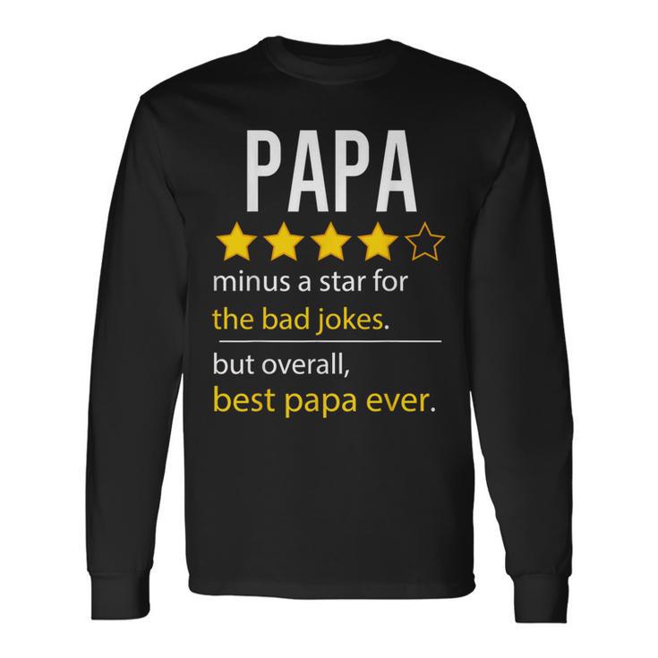 Herren Bester Papa Aller Zeiten Lustigerater Opaatertag Sohn Tochter Langarmshirts Geschenkideen