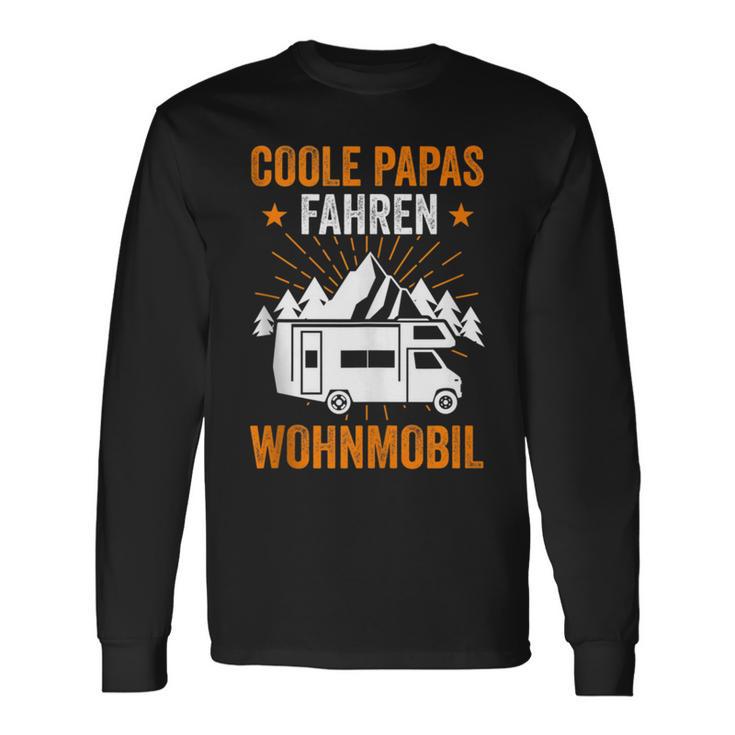 Herren Camping Papaateratertag Wohnwagen Wohnmobil Camper Langarmshirts Geschenkideen