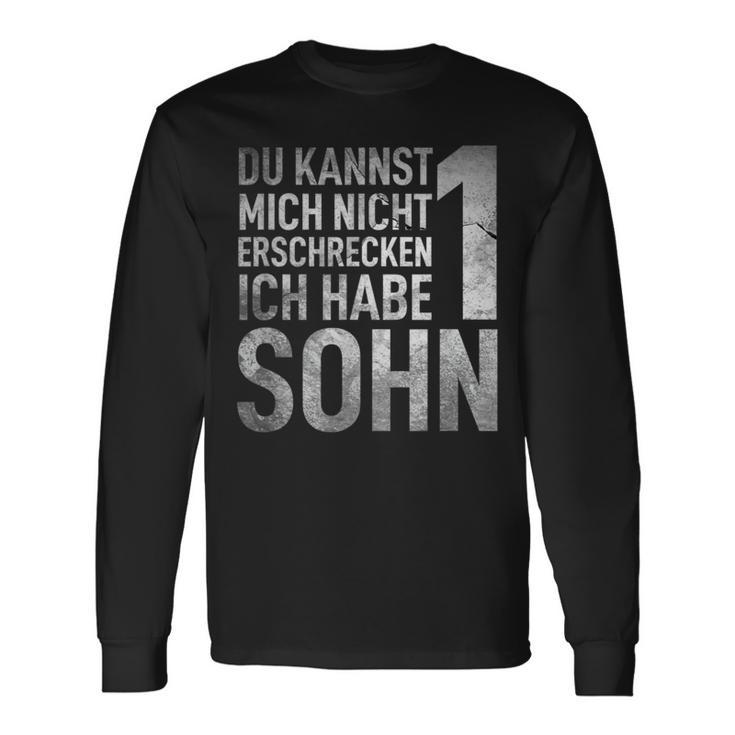 Herren Ich Habe Ein Sohnatertag Herrentag Himmelfahrt Dad Papa Langarmshirts Geschenkideen