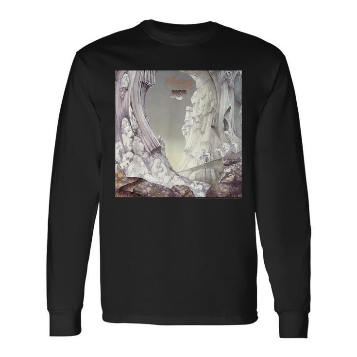 Herren Langarmshirts Mystischer Bergdruck in Schwarz, Wanderlust Motiv Geschenkideen