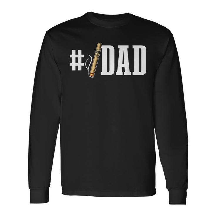 Herren Lustiger Zigarrenliebhaber Papa Grafik Für Männer Und Jungen Zigarren Smoker Langarmshirts Geschenkideen