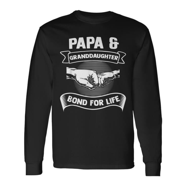 Herren Papa & Enkelin Bond Für Das Leben Opa Langarmshirts Geschenkideen