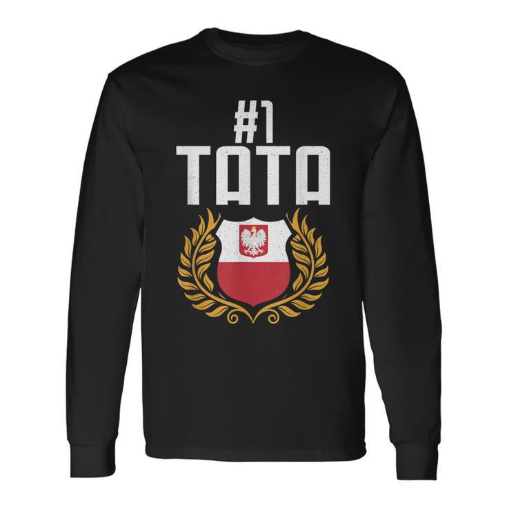 Herren Tatko Ojczulek Tato Papa Ojciecatertag Tata Langarmshirts Geschenkideen