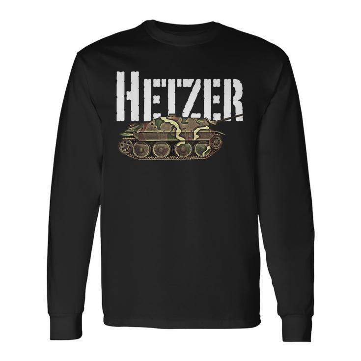 Hetzer Jagdpanzer 38 Langarmshirts Geschenkideen