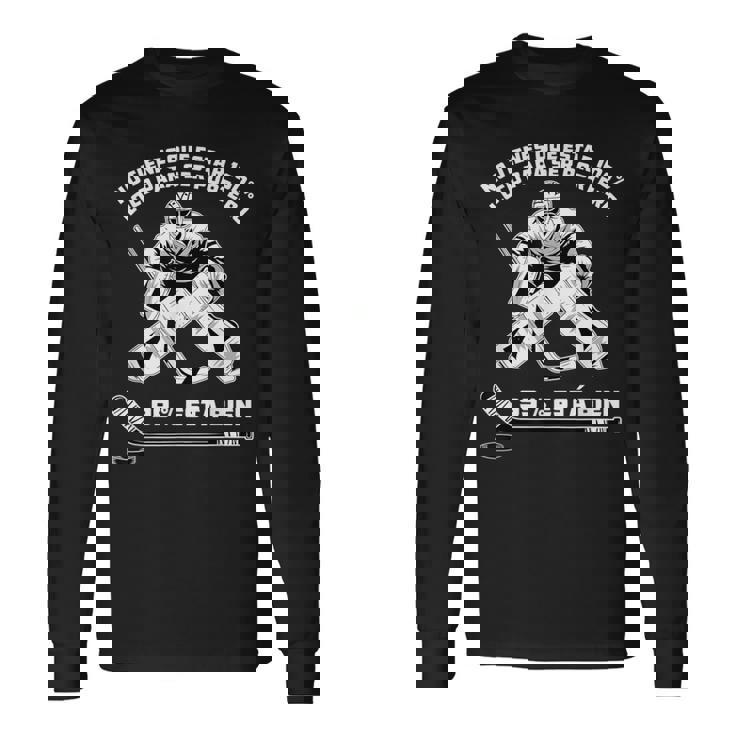 Hochey Sobre Hielo Deporte Patinadores Hockey Camiseta Camiseta de manga larga
