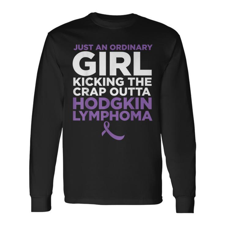 Hodgkin Lymphoma For Cancer Patient Female Long Sleeve T-Shirt